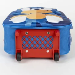 Sonic - Mochila infantil trolley 3D Material Escolar