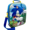 - Mochila Preescolar 32 cm 3D*SONIC Hot