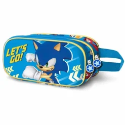 Sonic - Portatodo doble 3D - Let's Go*KARACTER MANIA Clearance