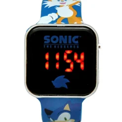 Clearance Sonic - Reloj LED Sega de Sonic the Hedgehog ㅤ Coleccionables Y Mini Mundos