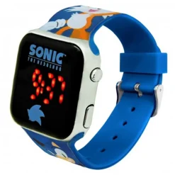 Clearance Sonic - Reloj LED Sega de Sonic the Hedgehog ㅤ Coleccionables Y Mini Mundos