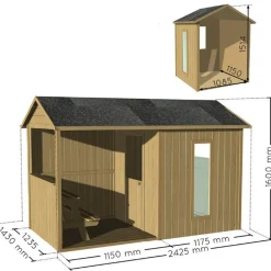 - Casita de madera Jazz*SOULET New