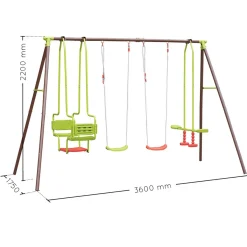 - Columpio de acero Acier 2B1CL1V*SOULET Best