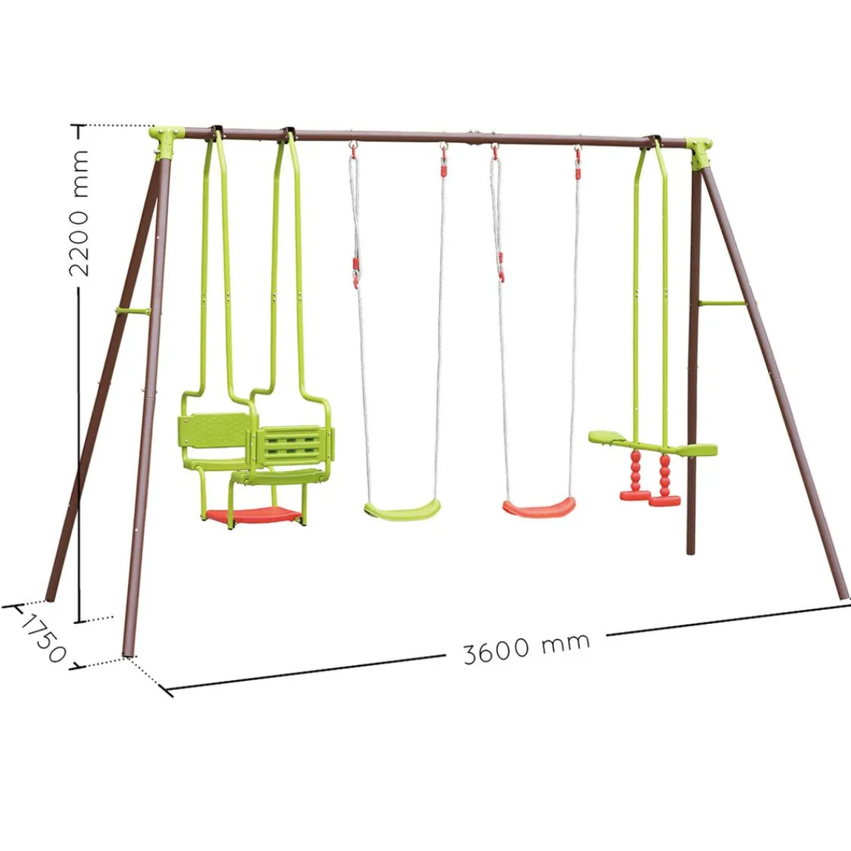 - Columpio de acero Acier 2B1CL1V*SOULET Best