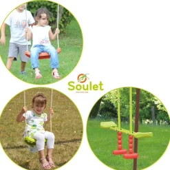 Hot - Columpio de acero Acier 1B1V Columpios