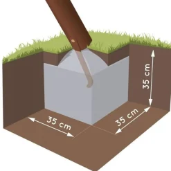 - Columpio de acero Acier 1B1V1CL*SOULET New