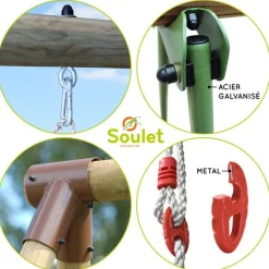 Outlet - Columpio de madera Gabin Columpios