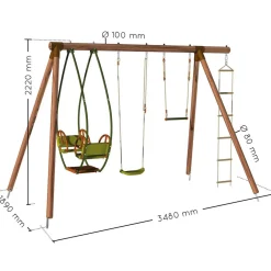 Sale - Columpio de madera Juliette Columpios