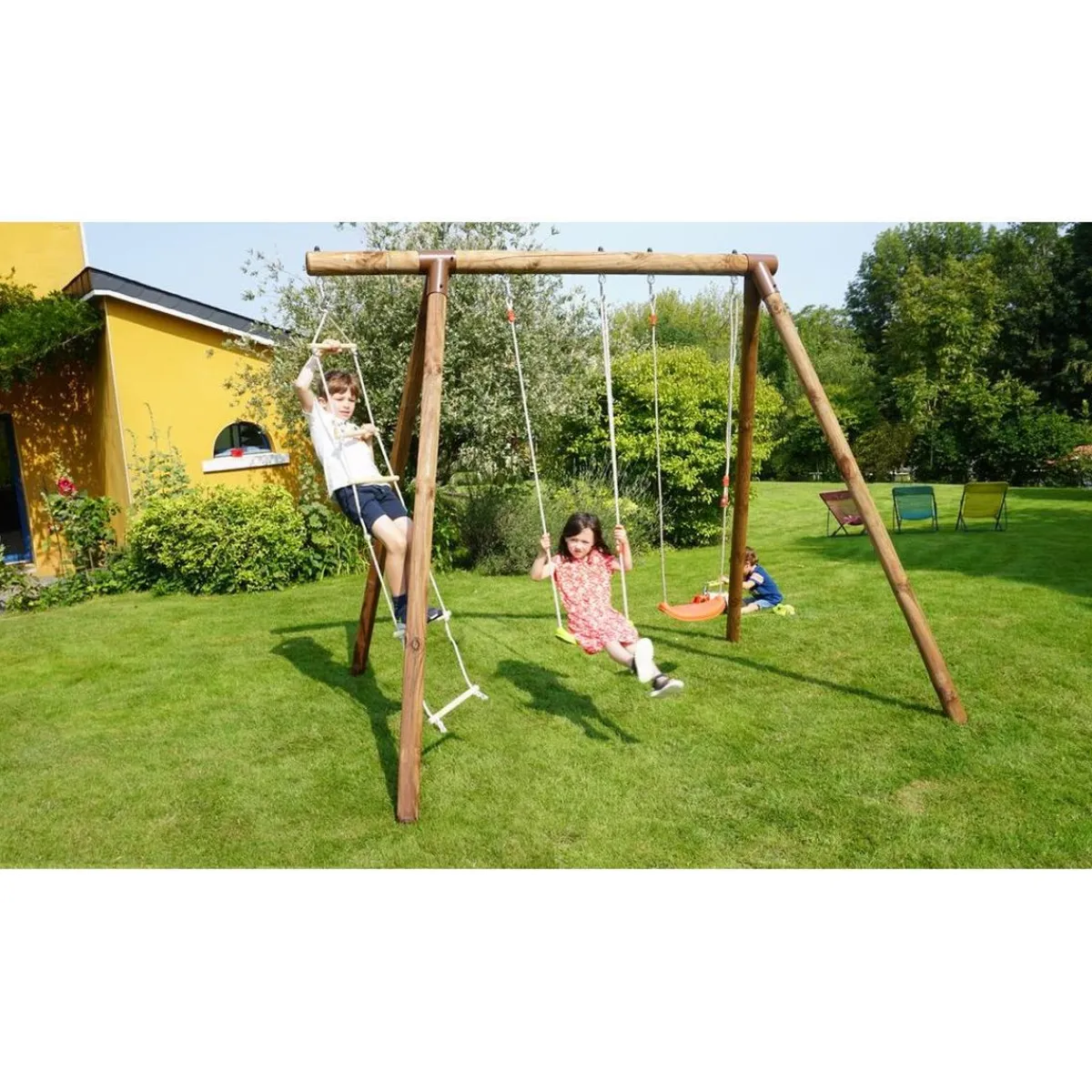 Hot - Columpio de madera Arthur Columpios