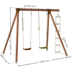 Hot - Columpio de madera Arthur Columpios