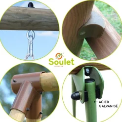 - Columpio de madera Violette*SOULET Best