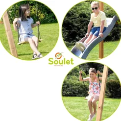 New - Estación de juego Nouméa Columpios