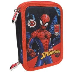 Spider-man - Plumier 3 cremalleras City*SPIDERMAN