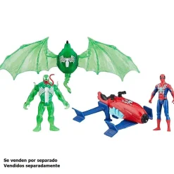 Hot Spider-man - Set vehículo y figura Web Splashers (varios modelos) Figuras De Acción