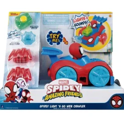 Spidey y su Superequipo - Vehículo Light N Go Web Crawler*TOY PARTNER Clearance