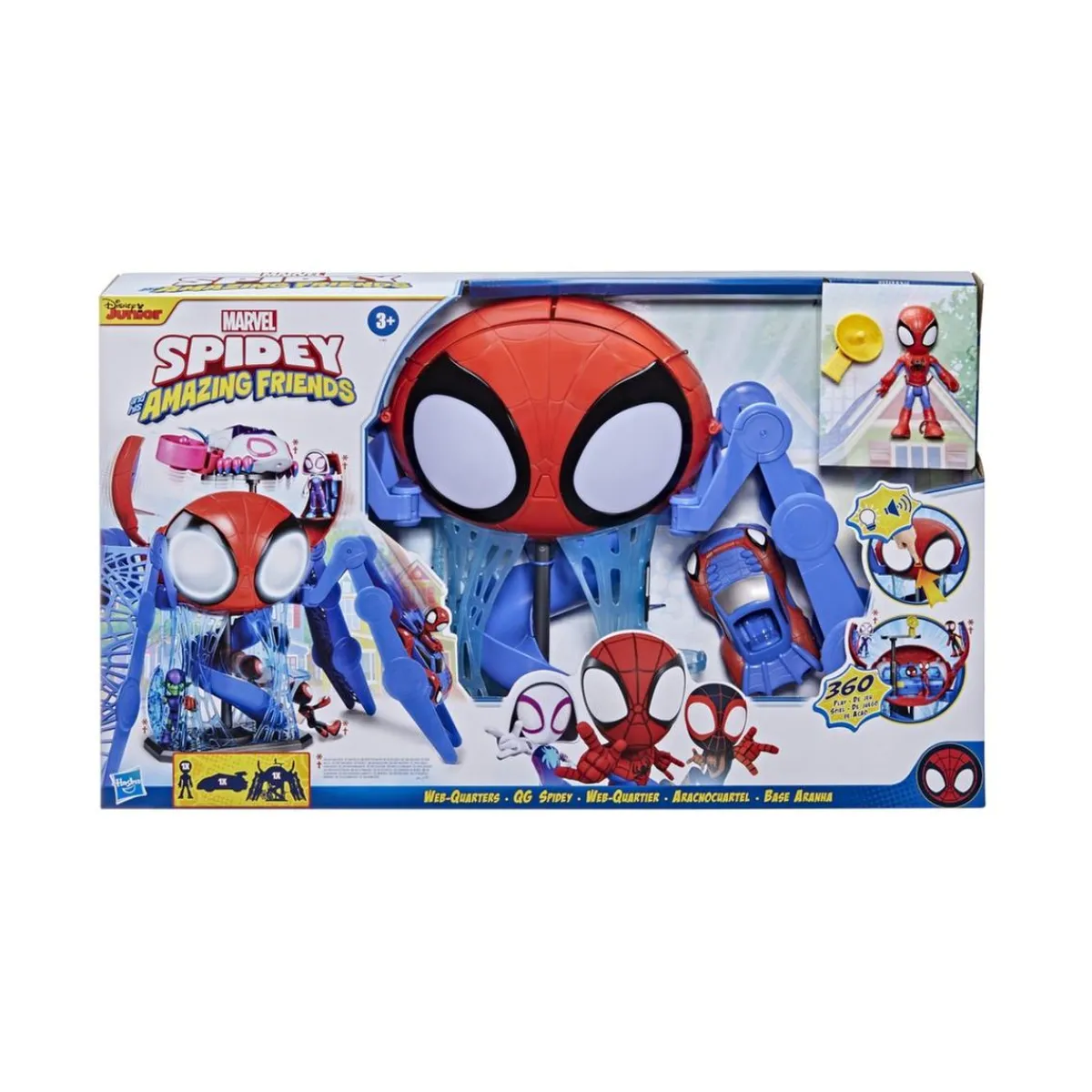 Discount Spidey y su Superequipo - Spidey Webquarters Coleccionables Y Mini Mundos
