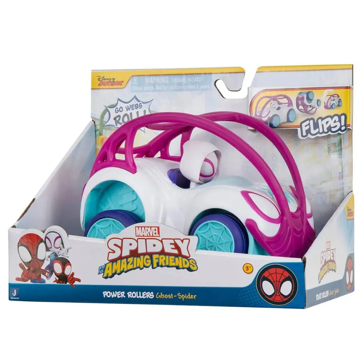 Clearance Spidey y su Superequipo - Vehículo Power Roller (varios modelos) Coleccionables Y Mini Mundos