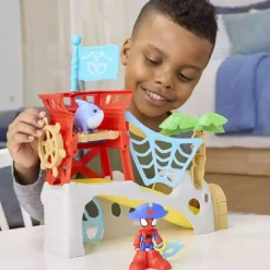 Hot Spidey y su Superequipo - La isla de Spidey Coleccionables Y Mini Mundos