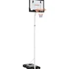 Outlet Sportnow - Canasta de baloncesto altura ajustable de 260-305 cm Blanco Deportes
