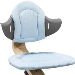 - Cojín reversible para trona Nomi - Gris/Azul*STOKKE Clearance