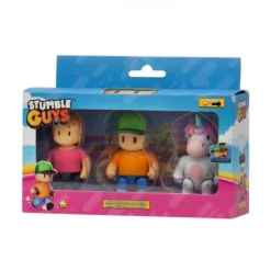 Stumble Guys - Pack 3 figuras articuladas (varios modelos)*BIZAK Online