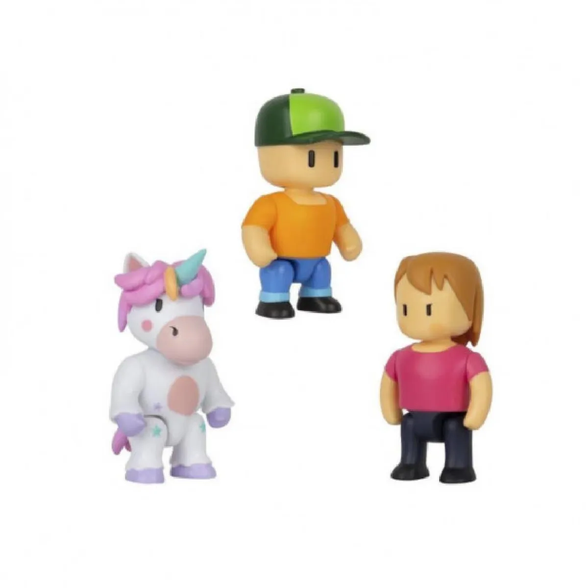 Stumble Guys - Pack 3 figuras articuladas (varios modelos)*BIZAK Online