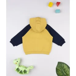 Online Sudadera amarilla y azul para niño Niño·Bebé Niño 3-36 Meses|Bebé Niño 3-36 Meses·Jerséis Y Cardigans