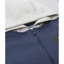 Sudadera azul con capucha y estampado para niño*Prenatal Online