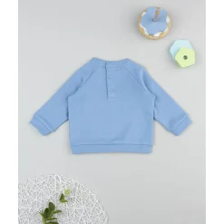 Best Sudadera azul de niño Little Friends Recién Nacido·Ropa Y Accesorios|Ropa Y Accesorios·Punto