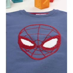 Sudadera azul para niño con Spiderman*Prenatal Clearance