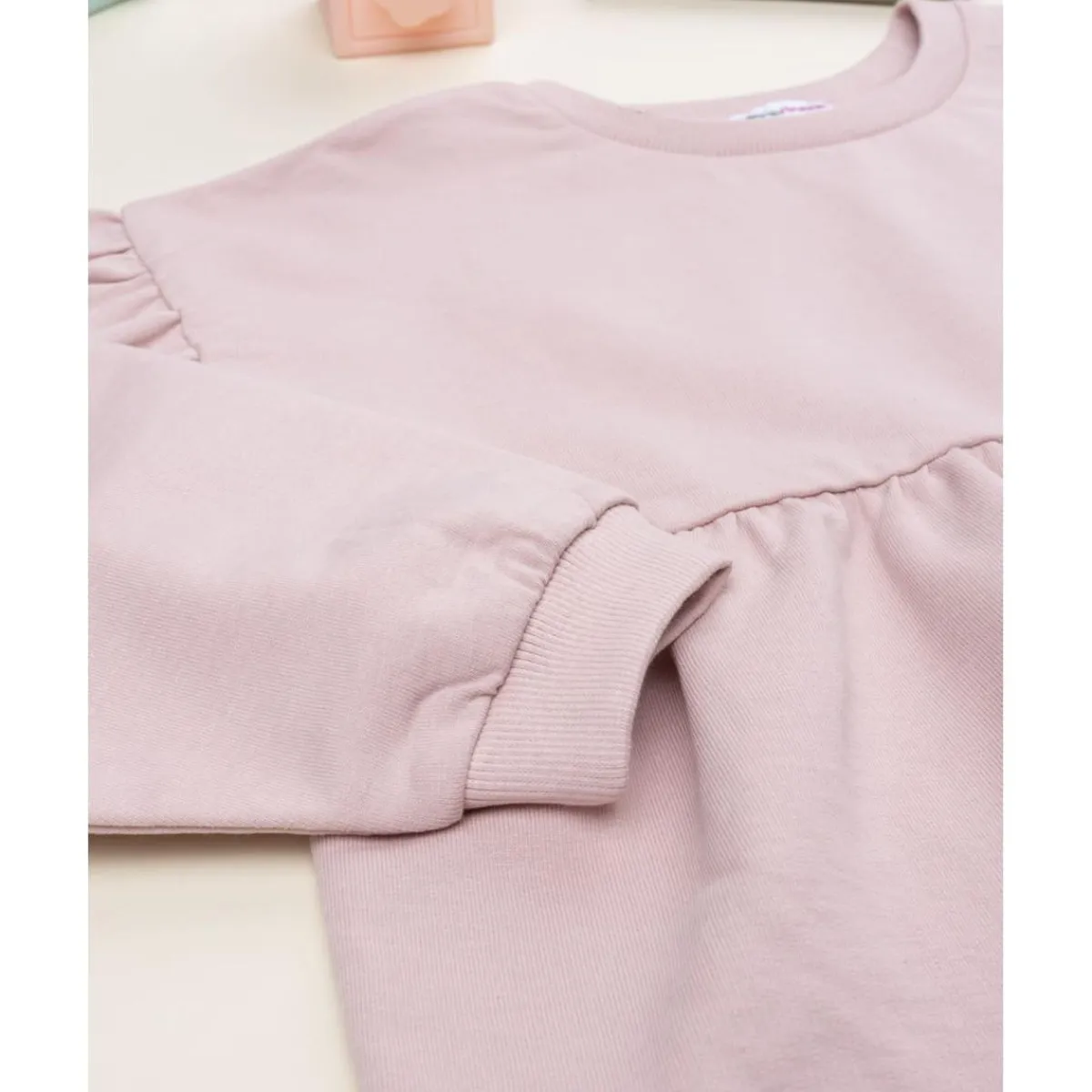 Sudadera niña rosa con margaritas*Prenatal