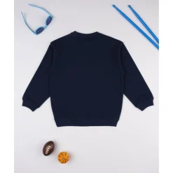 Outlet Sudadera niño azul dinosaurios Niño 2-10 Años·Abrigos Y Plumíferos|Niño·Niño 2-10 Años