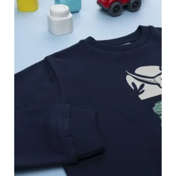 Sudadera niño azul estampada "Epic Dinos"*Prenatal