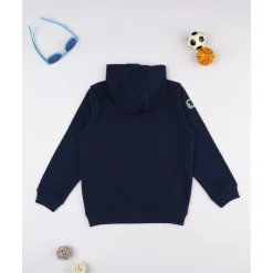 Sudadera niño azul oscuro capucha*Prenatal Hot