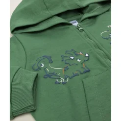 Best Sudadera niño verde dinosaurios con capucha Bebé Niño 3-36 Meses·Jerséis Y Cardigans|Niño·Bebé Niño 3-36 Meses