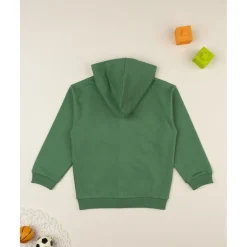 Sudadera niño verde