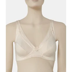 Sujetador de lactancia algodón licra color piel copa d*Prenatal Best