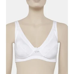 New Sujetador de lactancia algodón lycra blanco copa d Íntimo Y Noche·Sujetadores Lactancia|Premamá·Íntimo Y Noche