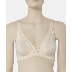 Discount Sujetador de lactancia algodón lycra color crema copa c Íntimo Y Noche·Sujetadores Lactancia|Premamá·Íntimo Y Noche