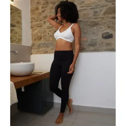 Sujetador de lactancia blanco de lunares - copa d*Prenatal Hot