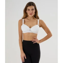 Discount Sujetador de lactancia blanco con encaje Premamá·Íntimo Y Noche|Íntimo Y Noche·Sujetadores Lactancia