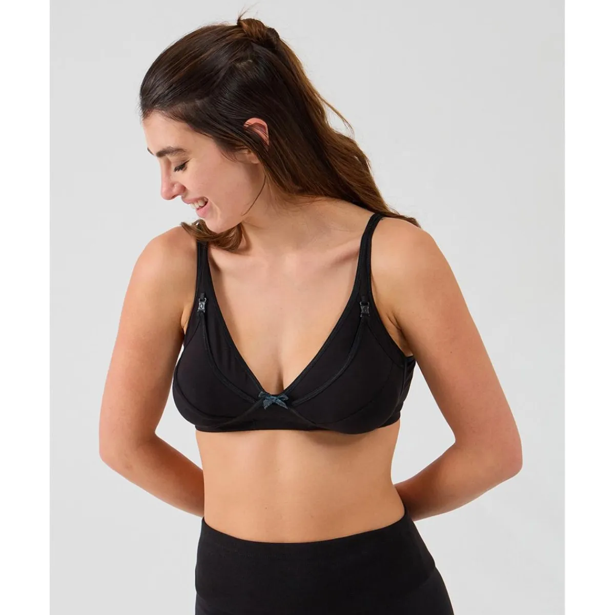 Sujetador de lactancia de jersey de algodón*Prenatal