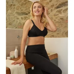 Sujetador de Lactancia Negro con Puntos - Talla D*Prenatal Discount