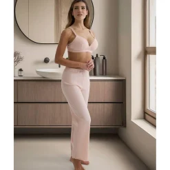 Sujetador de lactancia rosa con encaje*Prenatal Online