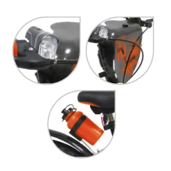 Best Sun & Sport - Bicicleta 16 pulgadas negra Bicicletas