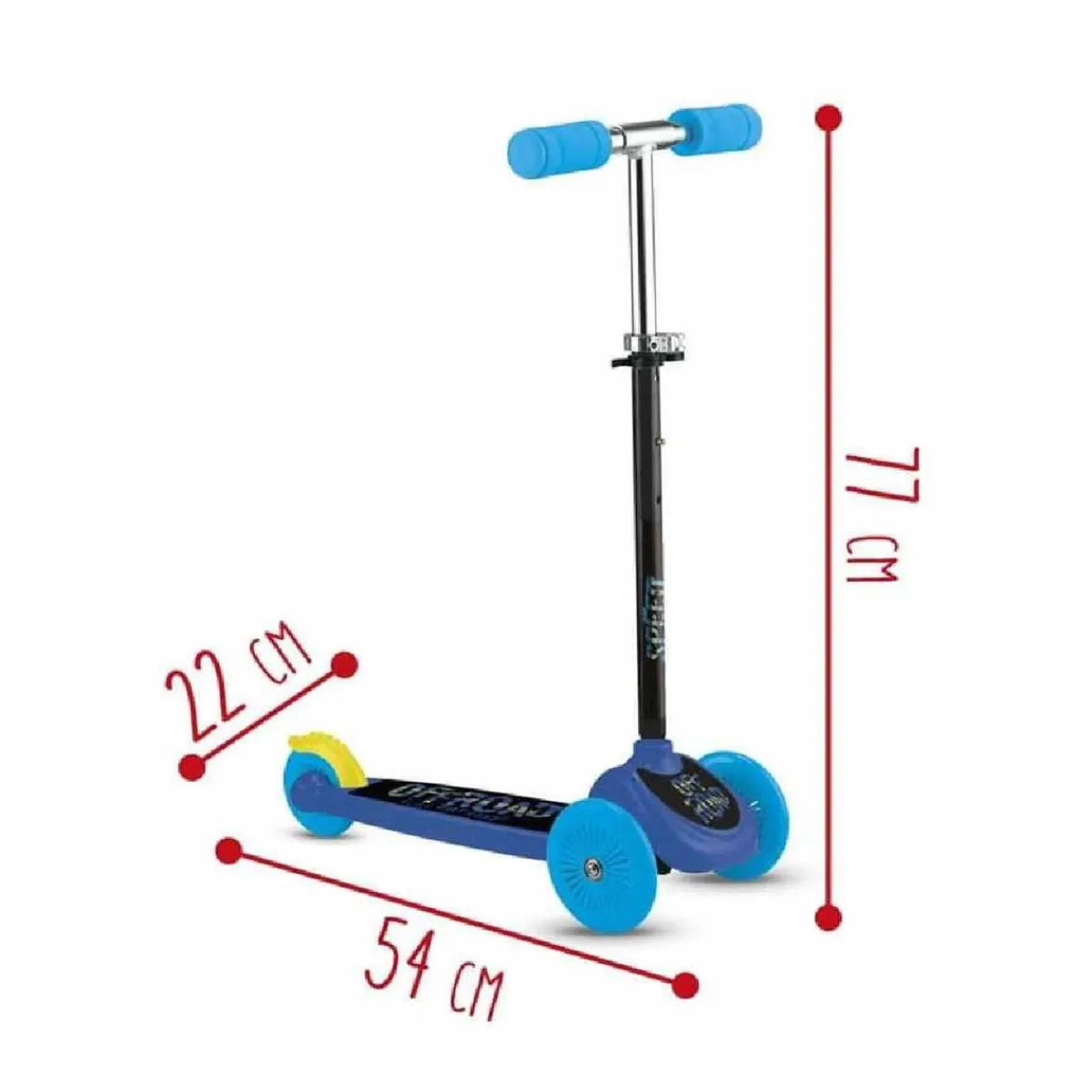 Sun & Sport - Scooter 3 ruedas azul*SUN&SPORT Clearance