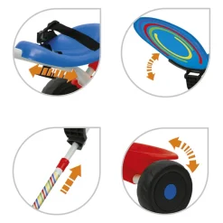 Sun and Sport - Triciclo Triky Go azul ㅤ*SUN&SPORT New