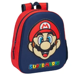 Super Mario - Mochila Preescolar 3D*SAFTA Best