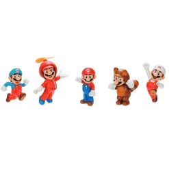 Online Super Mario - Pack 5 figuras de Mario Figuras De Acción