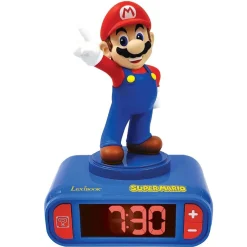 Super Mario - Reloj despertador y luz de noche*LEXIBOOK Online